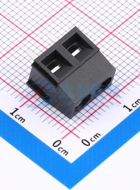 DB127V-5.0-2P-BK-S螺钉式接线端子5mm 1x2P直插黑色