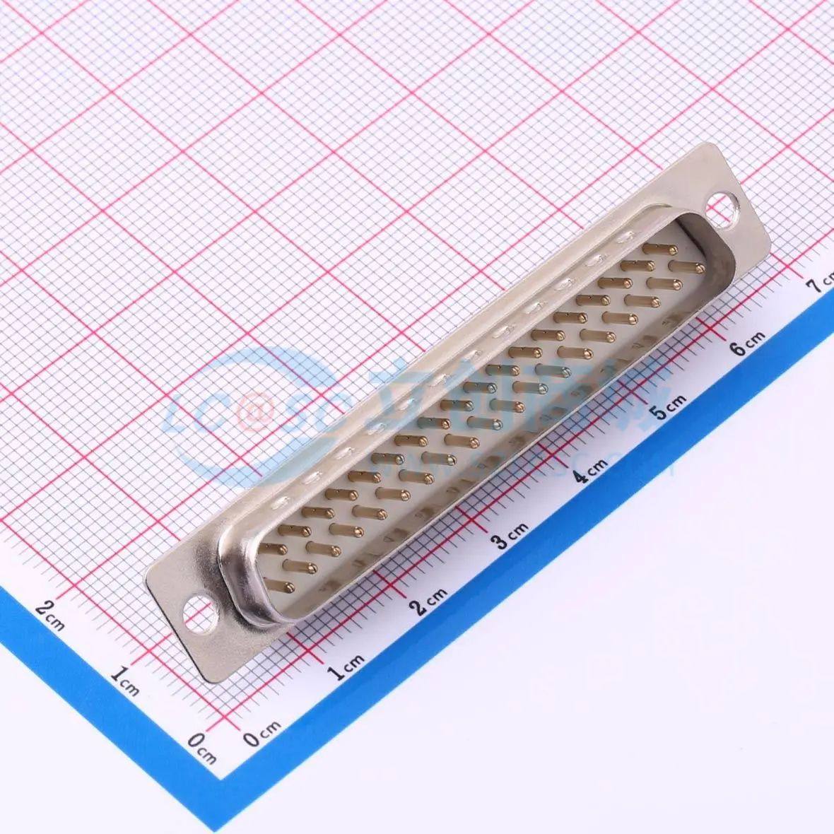 X0137WT7W1 焊线式插件 D-Sub/VGA连接器 37P 公座可开票