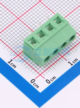 C381128L-4P0G36螺钉式接线端子3.81mm 1x4P