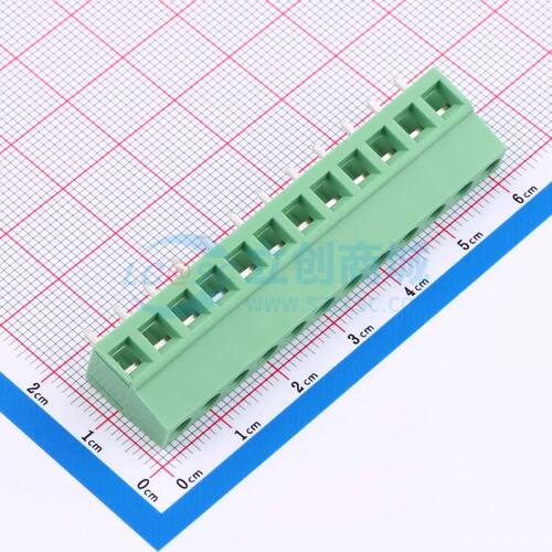 DB128V-5.0-12P-GN-S螺钉式接线端子5mm 1x12P直插绿色