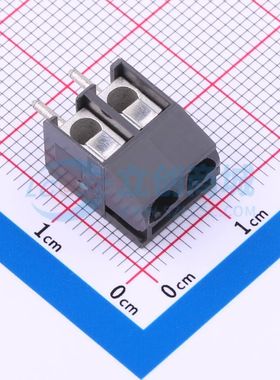 960-T-DS/02螺钉式接线端子5.08mm 1x2P直插灰色