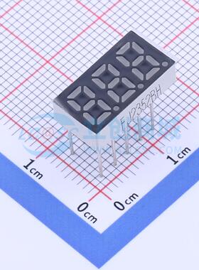 3位0.25英寸 共阳红光 数码管LED数码管FJ2352BH可开票