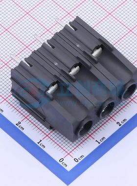 158-A-111/03螺钉式接线端子10.16mm 1x3P弯插灰色