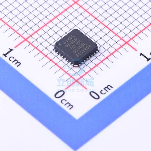 全新ATMEGA8L-8MU 单片机(MCU/MPU/SOC) AVR 8MHz 闪存：4K@x16bi