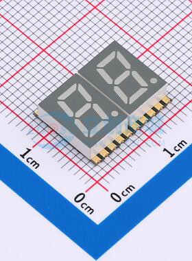 贴片LED数码管GS3021AB-G 14.6x12mm可开票