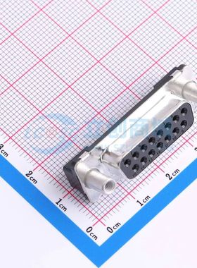 5787683-1 直插插件 D-Sub/VGA连接器 15P 母座2排可开票