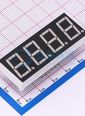 0.56英寸四位数码管LED数码管SR410561N/32 DIP-8可开票