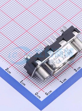 D09P24A4GV00LF 直插插件 D-Sub/VGA连接器 9P 公座2排可开票