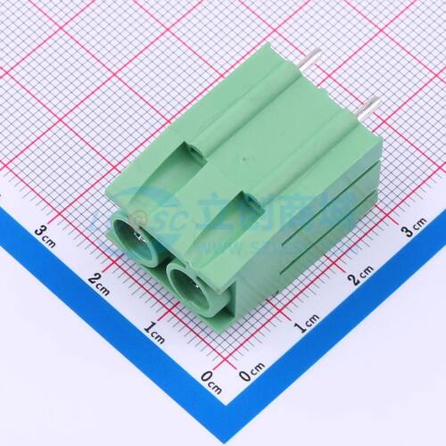 DB136-10.16-2P-GN-P螺钉式接线端子10.16mm 1x2P直插绿色