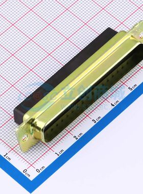 205210-8 面板安装- D-Sub/VGA连接器 37P 公座2排可开票