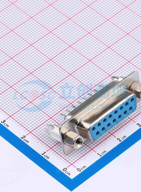DS1034-15FUNSI44 直插插件 D-Sub/VGA连接器 15P 母座可开票