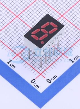 1位0.32英寸共阴 红胶 超高红 数码管LED数码管FJ3121AH可开票