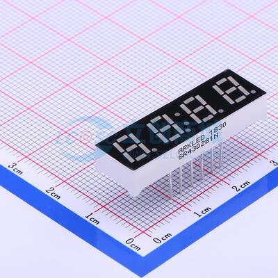 0.28英寸四位数码管LED数码管SR430281N/32可开票