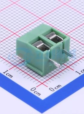 DB126V-5.0-2P-GN-P螺钉式接线端子5mm 1x2P直插绿色