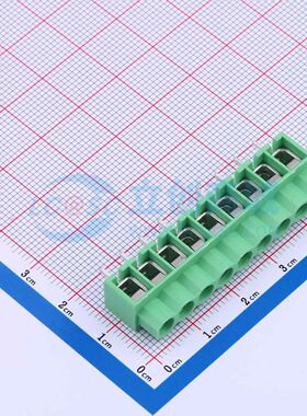 DB166-5.0-9P-GN-P螺钉式接线端子5mm 1x9P直插绿色