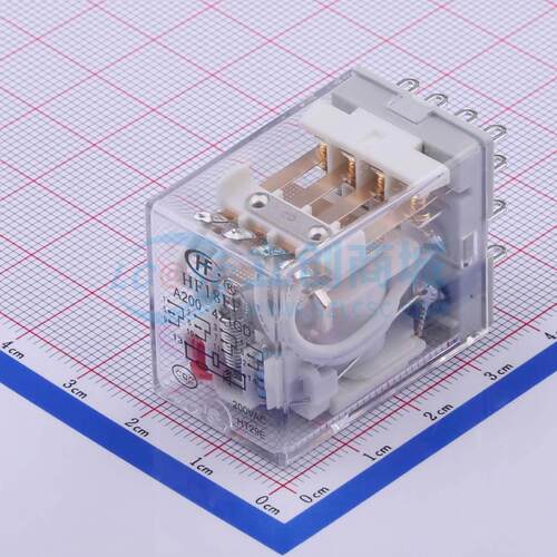 全新正品HF18FF/A200-4Z1GD 插件,21.5x28mm 功率继电器质量保证