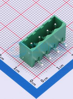 插拔式接线端子MX2EDGRC-5.08-04P-GN01-Cu-A 弯插,P=5.08mm可开