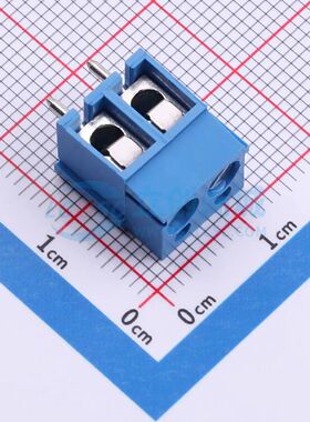 TA0201610000G螺钉式接线端子5mm 1x2P蓝色