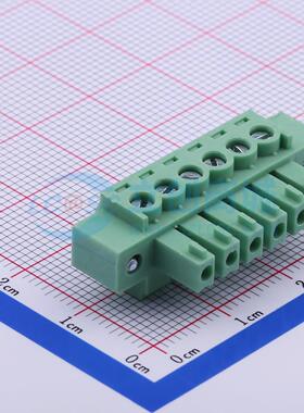 插拔式接线端子DB2EKM-3.81-6P-GN-S P=3.81mm可开票