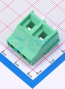 MX950T-9.5-02P-GN01-Cu-PS-A螺钉式接线端子9.5mm 1x2P直插绿色