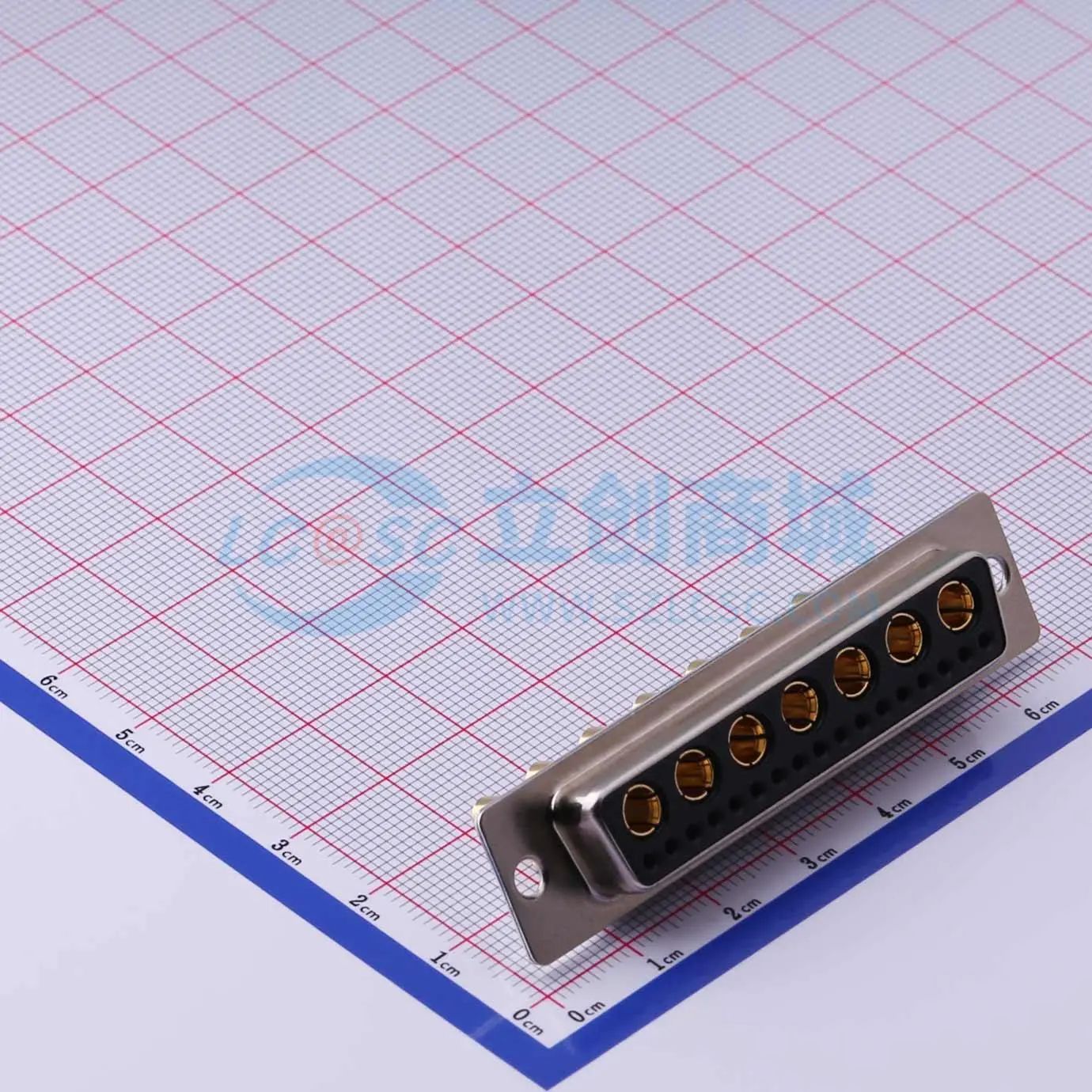 GDM24W7F-20A180 焊线式- D-Sub/VGA连接器 24W7 母座可开票