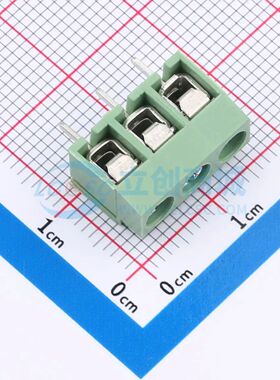 BX-DG26V-5.0-3P5螺钉式接线端子5mm 1x3P直插绿色