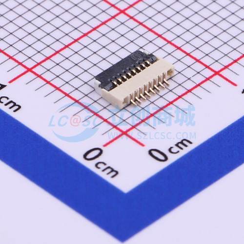 全新AFC05-S08FIA-00 SMD,P=0.5mm,卧贴 FFC/FPC连接器可开票