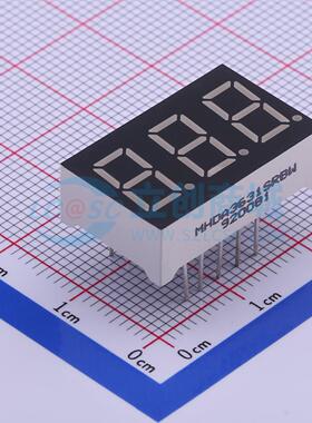 0.36直插数码管共阳三八红色光LED数码管MHDA3631SRBW可开票
