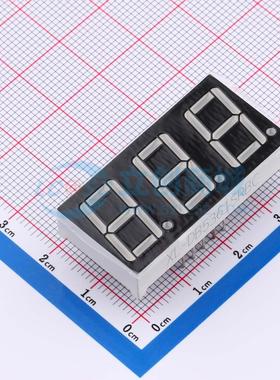 0.56数码管红色3位/共阳LED数码管XL-DB5361SRBC可开票
