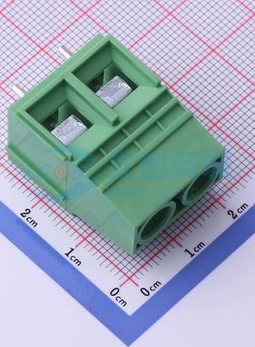 DB116A-10.16-2P-GN-P螺钉式接线端子10.16mm 1x2P直插绿色