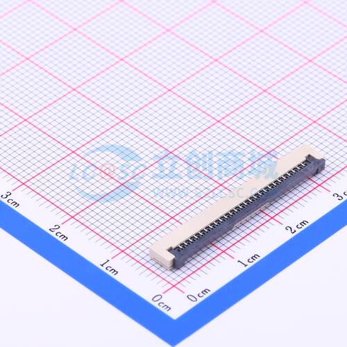 全新AFA01-S26FCC-00 SMD,P=1mm,卧贴 FFC/FPC连接器可开票