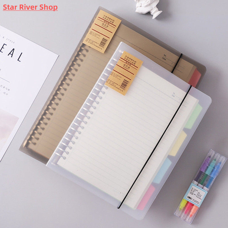 루스리프 노트 A4|A5|B5 교체형 리필 플래너 BUJO