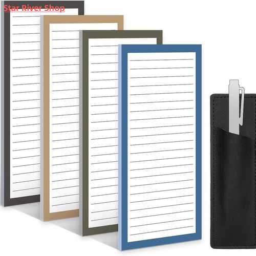 Magnetic Planners Fridge Notes Book Grocery Shopping List to