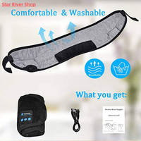 Bluetooth Sleeping Headphones Eye Mask Sleep Headphones Blue thumbnail 7
