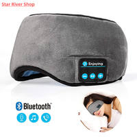 Bluetooth Sleeping Headphones Eye Mask Sleep Headphones Blue thumbnail 3