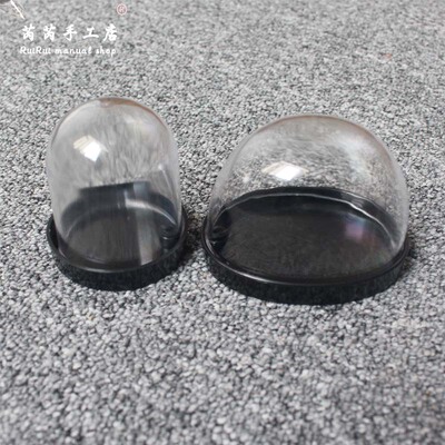 diy防尘罩手工作品展示盒粘土
