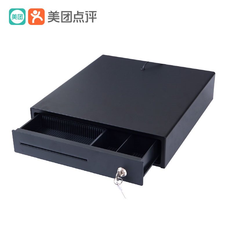 MEITUAN 특별 금전 등록기 현금 상자 서랍 형 슈퍼마켓 상자 돈 지폐 용 상업용 현금 상자