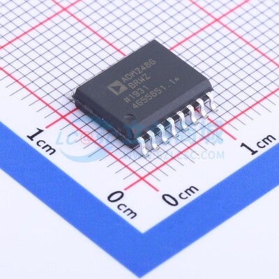隔离式RS485/422收发器 ADM2486BRWZ SOIC-16 ADI(亚德诺) 元器件