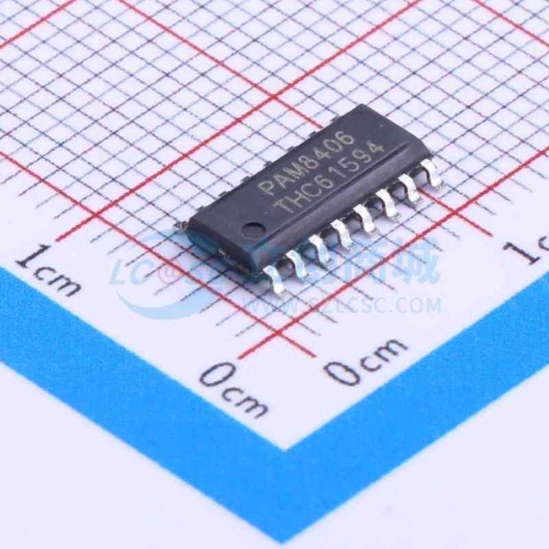 音频功率放大器 PAM8406DR SOIC-16 DIODES(美台) 电子元器件配单,电子元器件市场,芯片,淘宝优惠券,粉丝福利购,淘宝优惠卷