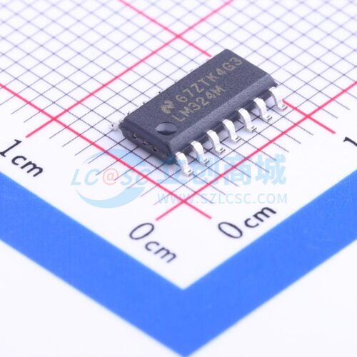运算放大器 LM324MX/NOPB SOIC-14 TI/德州 电子元件配单原装正品