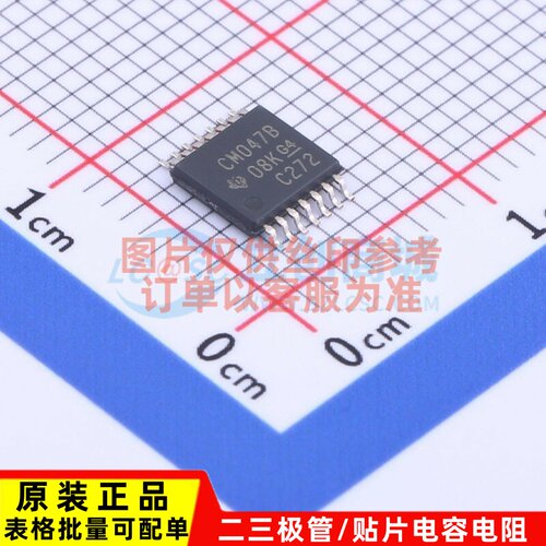 单稳态多谐振荡器 CD4047BPWR TSSOP-14 TI/德州 电子元器件