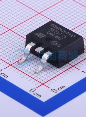IGBT管/模块 STGB6NC60HDT4 D2PAK ST(意法半导体) 电子元件配单