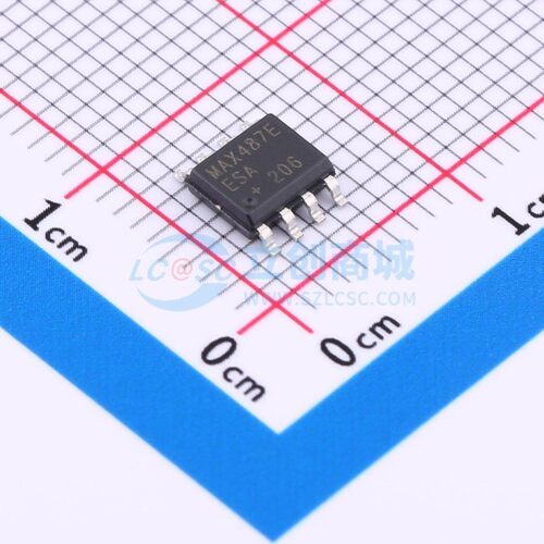 RS-485/RS-422芯片 MAX487EESA+T SOIC-8 MAXIM(美信) 电子元器件