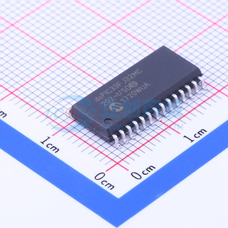 数字信号处理器(DSP/DSC) DSPIC33FJ32MC202-I/SO SOIC-28 MICROC
