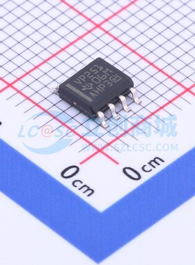 CAN收发器 SN65HVD251D SOIC-8 TI/德州 电子元器件配单原装正品