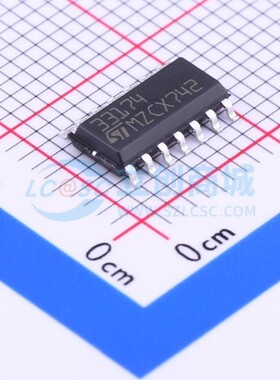 运算放大器 MC33174DT SO-14 ST(意法半导体) 电子元器件原装正品