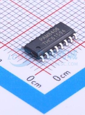 音频功率放大器 PAM8406DR SOP-16 DIODES(美台) 电子元器件