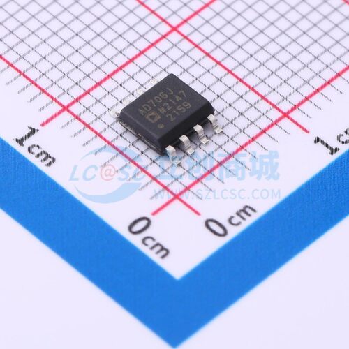运算放大器 AD706JRZ-REEL SOIC-8 ADI(亚德诺) 电子元器件配单