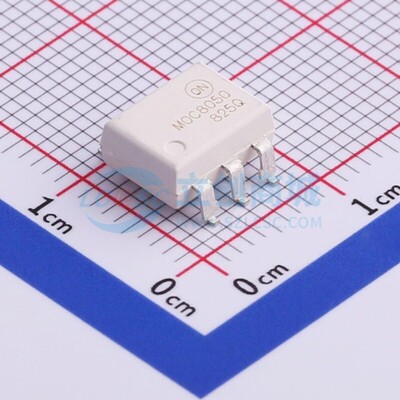 晶体管输出光耦 MOC8050SR2M SMD-6P onsemi(安森美) 电子元器件
