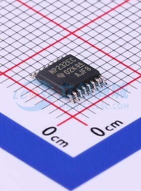 RS232芯片 MAX3232ECPWR TSSOP-16 TI/德州 电子元件配单原装正品